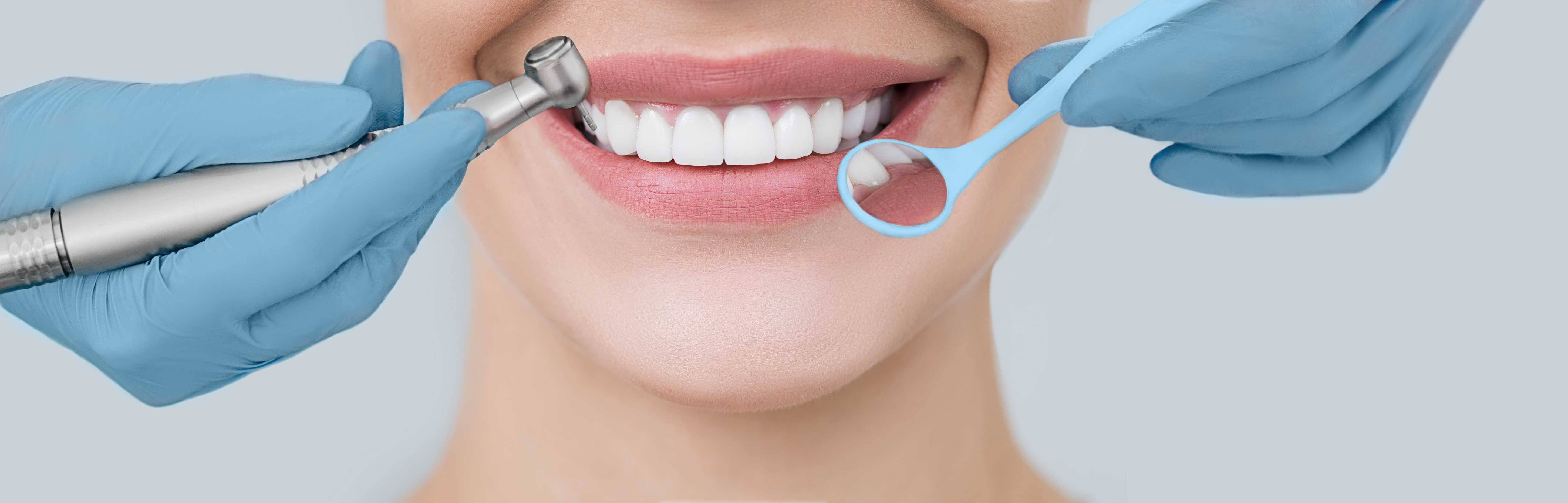 Woman smiling during preventive dentistry appointment